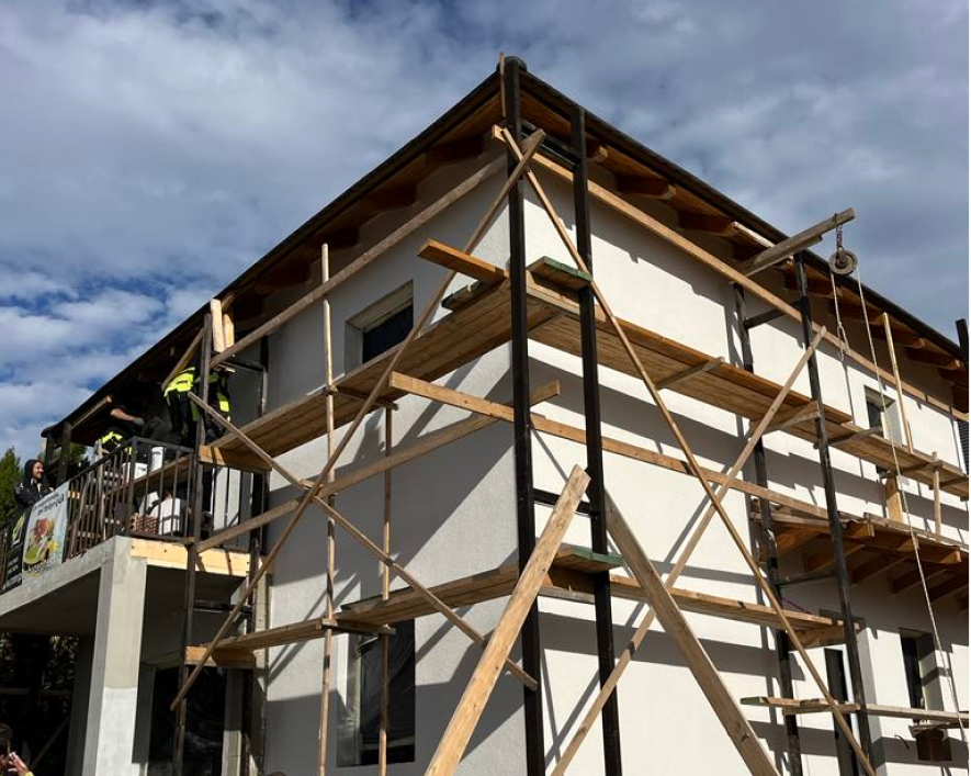 Építés kivitelezése